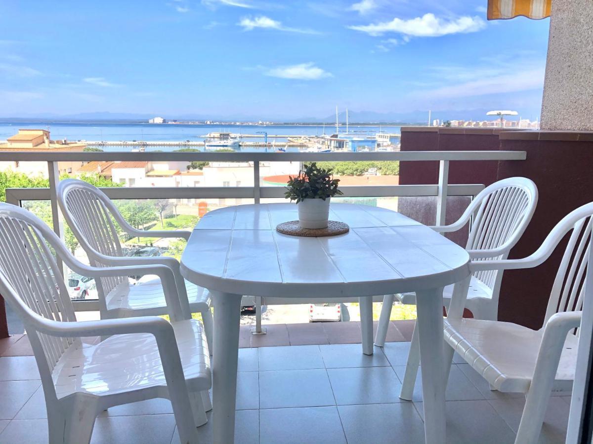 Roc Mar 4 3A - Apartamento Cerca Del Centro Y De La Playa - Terraza Con Vistas Al Mar Y Al Puerto โรเซส ภายนอก รูปภาพ